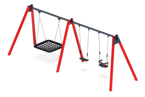 Качели М3 (красный) ИО 13.М.06.03.01.01-01.И1