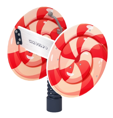 Карамель - Качалка на пружине - ИО 22.01.04-02.И1 фото 2