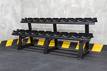 Стойка для гантелей с ложементами (10 пар)