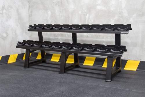 Стойка для гантелей с ложементами (10 пар)