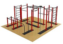 Мобильный комплекс для Воркаут "Стандарт-12"