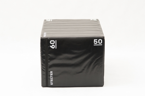 Безопасная тумба для прыжков 75-60-50 (плиобокс) фото 5