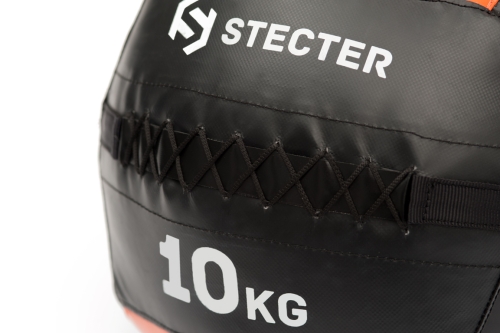 Медбол (набивной мяч) 10 кг для кроссфита и функционального тренинга фото 4