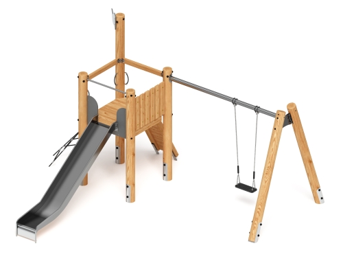 Игровой комплекс (лиственница) ДИК 2.24.03-Л.И1 фото 5