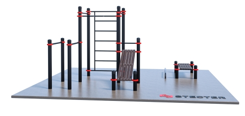 Проект "Воркаут площадка для коттеджа 1-1" фото 2