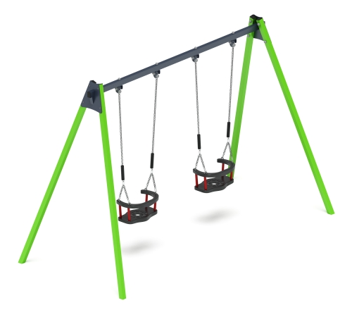 Качели двойные М2 - ИО 12.М.01.01.03-02.И1 фото 2