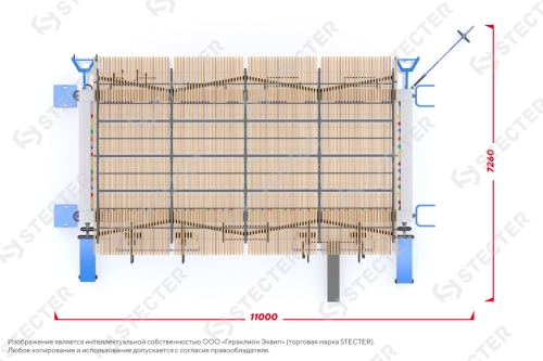 Уличный спортивный комплекс "Центр Силы" фото 5