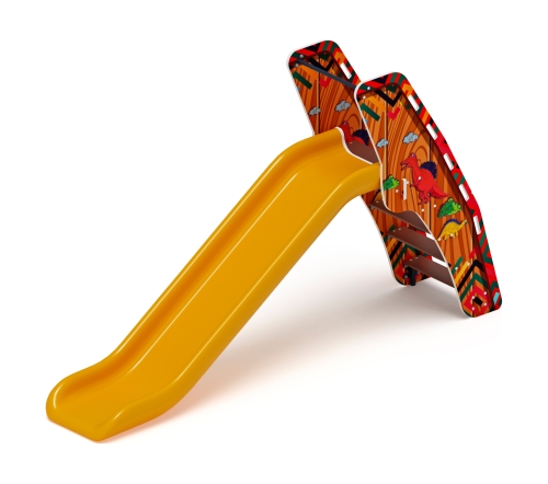Горка пластиковая - ИО 42.01.01-03 - (желтый скат) H=1200 (Карандаши) фото 5