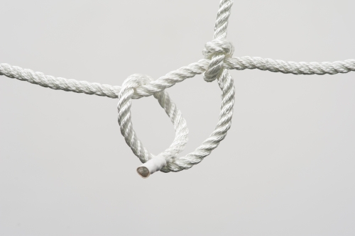 Сетка для лазания 2х1 метра (ячейка 25х25 см, хвосты 40 см по периметру) фото 4