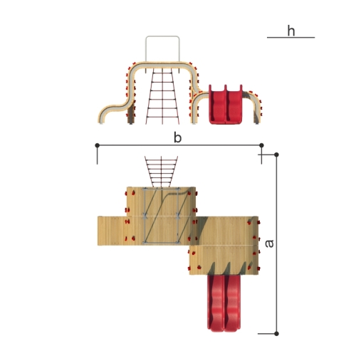 Romana Игровой комплекс "Волна" Romana 121.01.00 фото 3