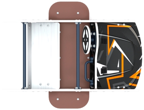 Машинка (черная) - Беседка машинка средняя - МФ 10.03.01-05.И1 фото 4