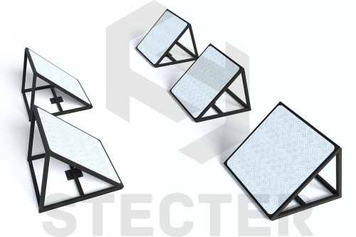 Комплекс "Наклонная платформа 45 град" (к-кт, 5 шт)