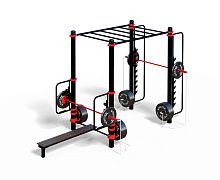 Уличный комплекс для воркаута WORKOUT-FIT - 05