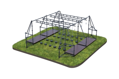 OCR Препятствие "Переправа шахматный конь"