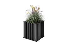 Цветочница (кашпо) «Стевиа» металлическая