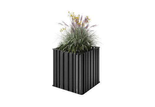 Цветочница (кашпо) «Стевиа» металлическая