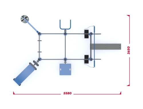 Воркаут комплекс "Осбат" фото 3