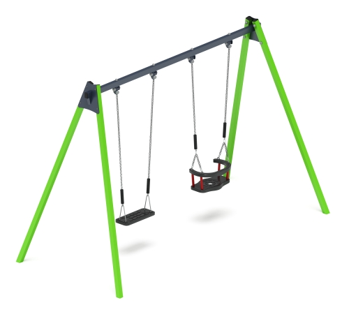 Качели двойные М2 - ИО 12.М.01.02.03-02 фото 2