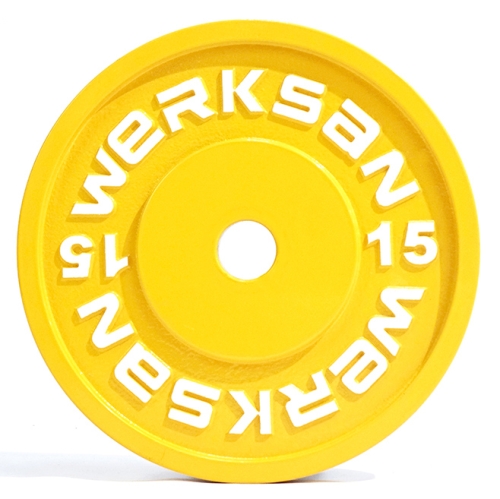 Диск стальной для пауэрлифтинга 15 кг WERK SAN	