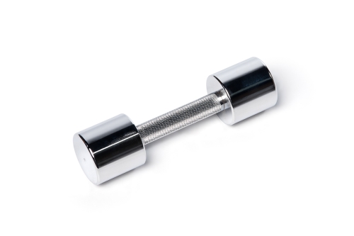 Хромированная гантель 4 кг фото 4