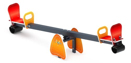 Качалка балансир со спинкой большой - ИО 21.М.01.05-П.01 фото 2