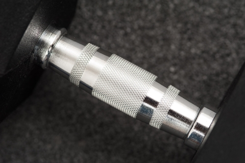 Обрезиненная гантель для кроссфита 35 кг фото 5