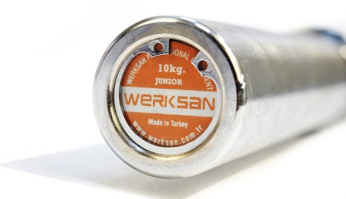 Технический гриф штанги 10 кг WERK SAN