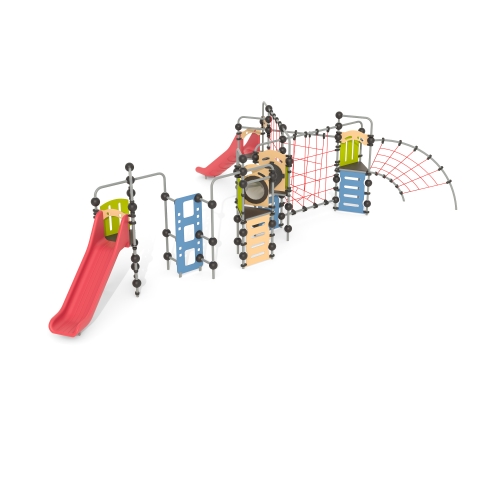 Romana Детский спортивно-игровой комплекс с сеткой серия "Сфера" Romana 057.47.00