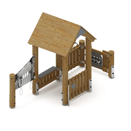 Домик (лиственница орех) МФ 10.24.01-Л.И1.02 фото 3