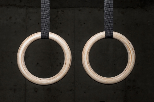 Гимнастические кольца (дерево, пара) фото 4