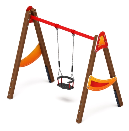 Качели Д1 - ИО 11.Д.01.01-И1 (Счастливое детство) фото 3