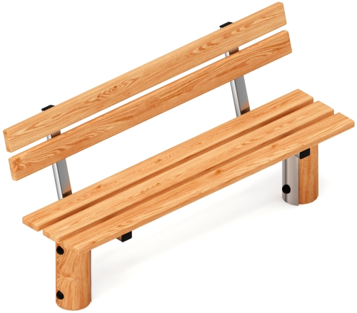 Скамья (лиственница) МФ 42.04.02-Л.И1 фото 5