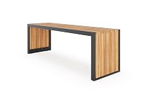 Скамейка уличная "Бостон" (окрашенная сталь)