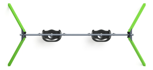 Качели двойные М2 - ИО 12.М.01.01.03-02.И1 фото 4