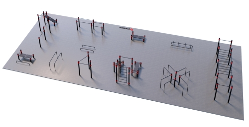 Проект "Парковая площадка для Воркаут 4-2" фото 2