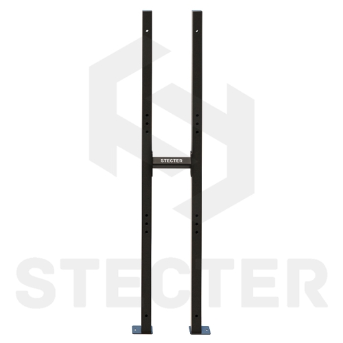 Стеллажная стойка - двойная с перемычкой (к-кт) Н=1920 мм фото 2