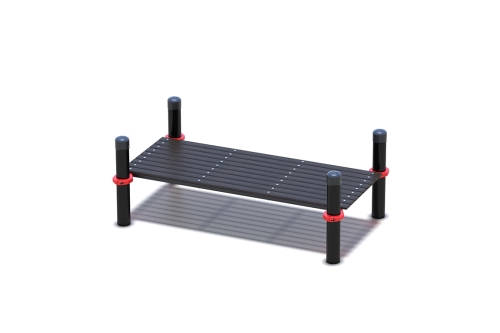 Гимнастическая скамья с платформой для фиксации результатов (для выполнения испытания (теста) Всерос