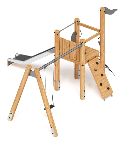 Игровой комплекс (лиственница) ДИК 2.24.03-Л.И1 фото 3