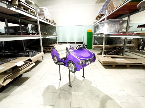 Кабриолет - Качалка на пружине двухместная машинка - ИО 23.03.02-03 фото 7