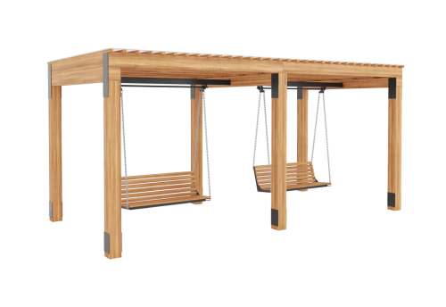 Навес с качелями "Астория" фото 2