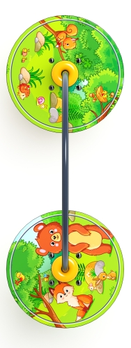 Счеты со столиком (полянка) - Игровая панель - МФ 22.01.06-05.И1 фото 4