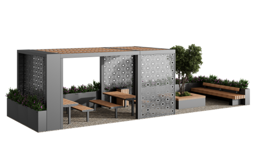 Парклет Сенна фото 2