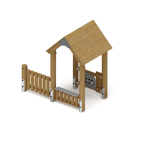 Домик (лиственница орех) МФ 10.24.02-Л.И1.02