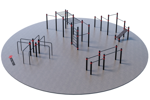 Проект "Дворовая площадка для Воркаут 2-2" фото 2