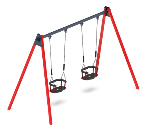 Качели двойные М2 - ИО 12.М.01.01.03-01.И1 фото 5