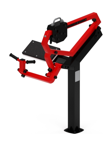 Бицепс стоя (красный) - Уличный тренажер - СТ 035-11.И1 фото 2