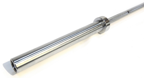 Гриф штанги тренировочный 20 кг WERK SAN (сертификат IWF) фото 6