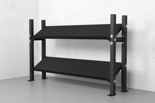 Стеллаж для инвентаря 1800х1160 (гири/гантели) фото 2