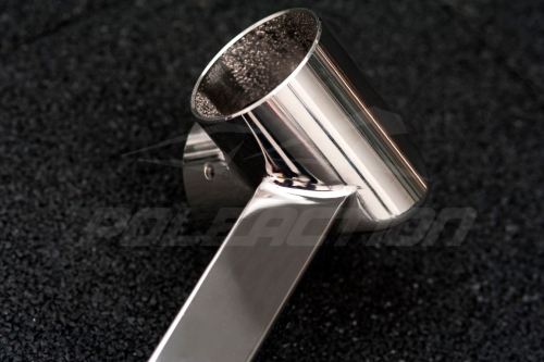 Модель №8 – стойка балетного (хореографического) станка одноуровневого из нержавеющей стали угловая фото 6