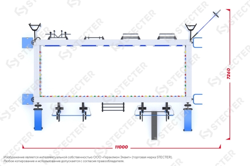 Уличный многофункциональный комплекс "Эльбрус" фото 3